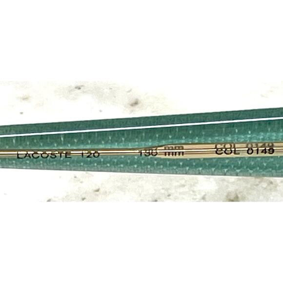 Lacoste Vintage Mint Green Gold Sunglasses 1990’s Green Pattern - Picture 11 of 16